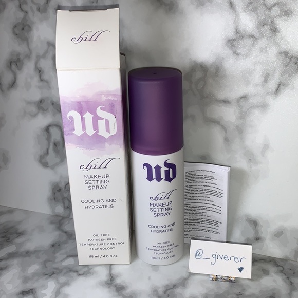 NIB CHILL Urban Decay Setting Spray - Picture 2 of 10